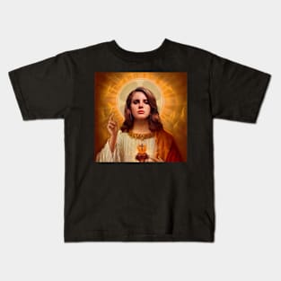 Lana del Rey Goddess Kids T-Shirt